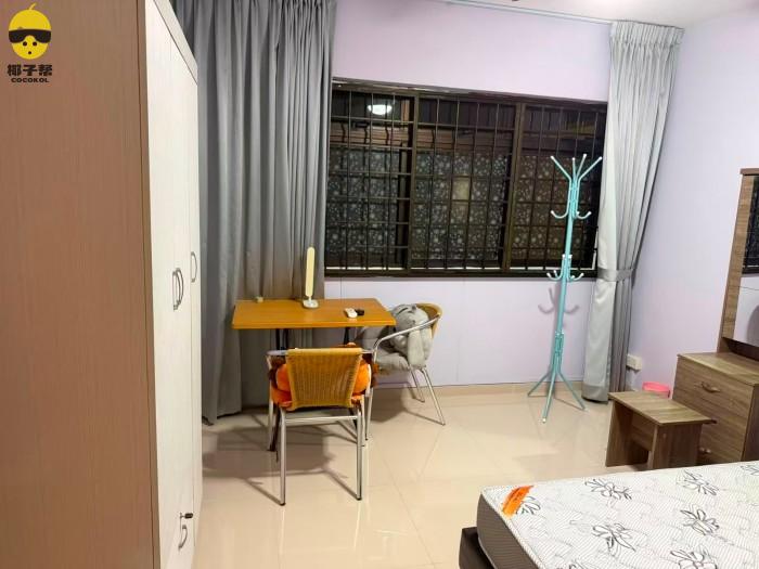 【出租】淡滨尼普通房 近双地铁 全包$950 女生首选