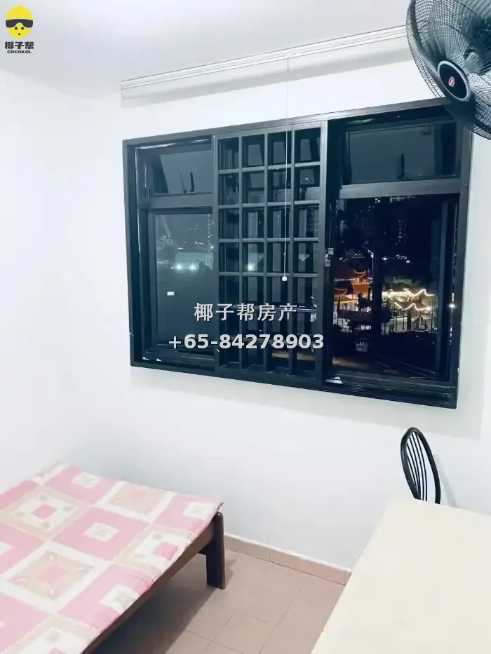 【出租】汤申路上段组屋单间 近玛丽蒙地铁 包水电无中介费