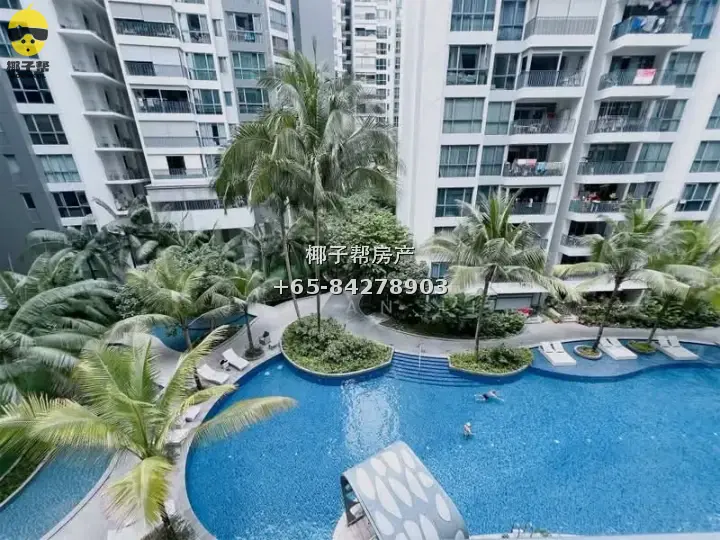 【出租】盛港Riversails两房公寓 近港脚站914呎