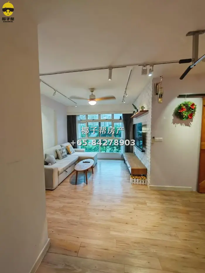 HDB Blk 314B Punggol Way, 3 bed, 2 bath, 4A, 1001 sqft for r