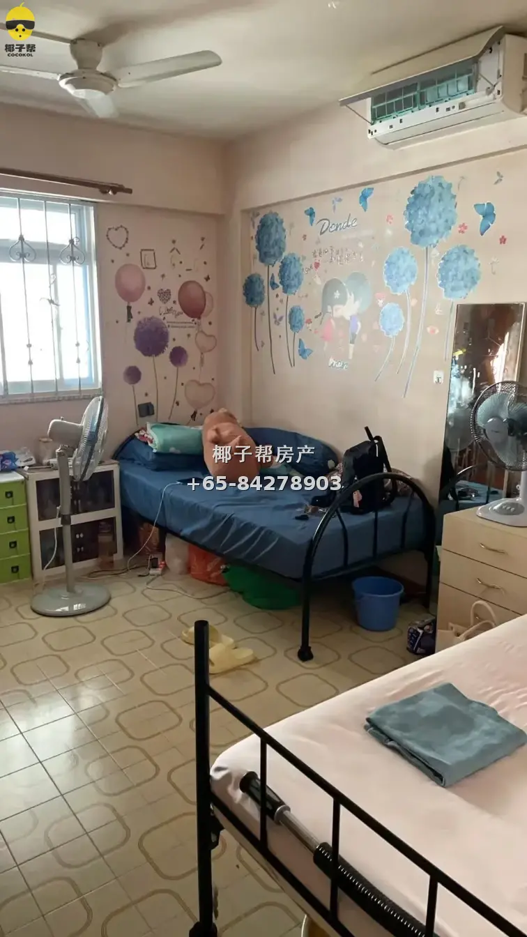 【出租】宏茂桥地铁旁普通房 包水电可小煮 夫妻可住