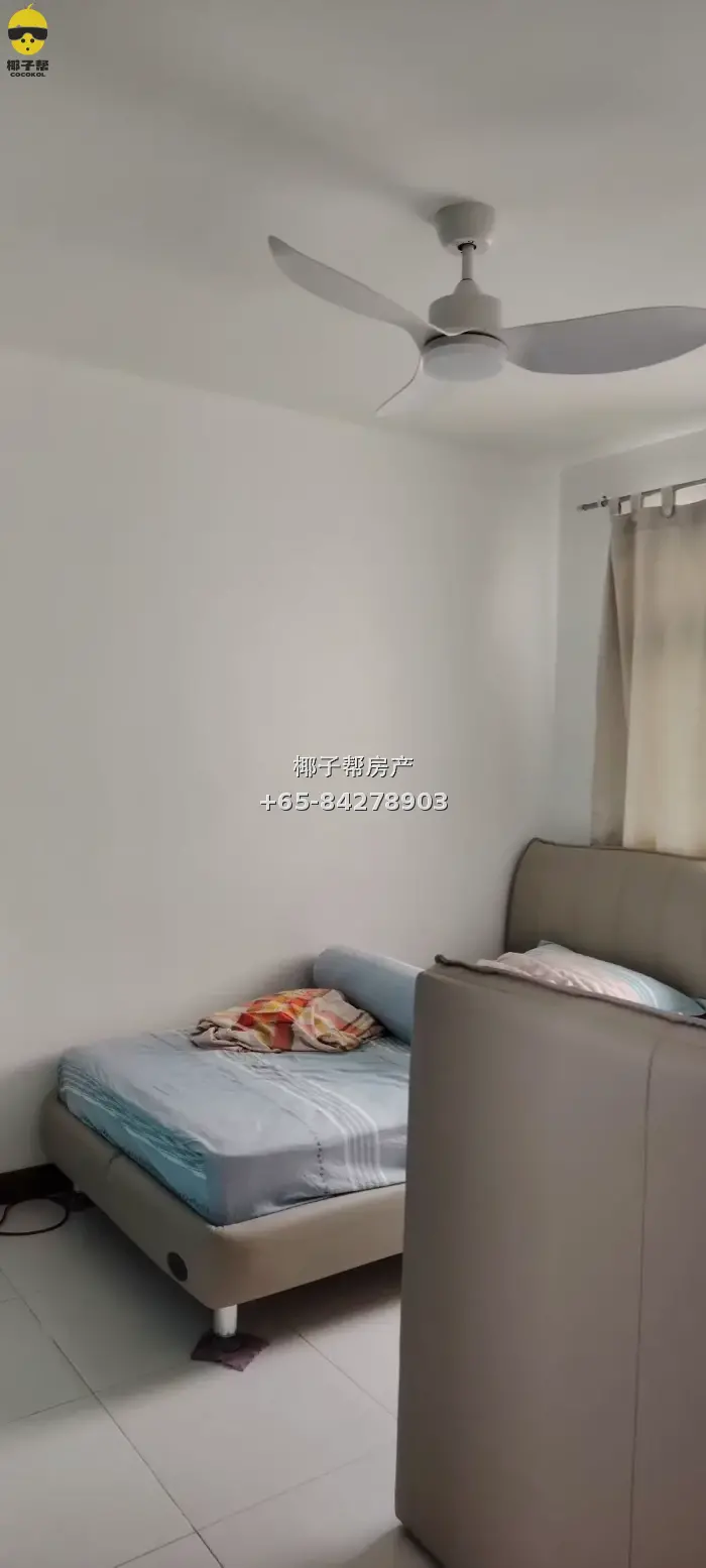 盛港整套出租，靠近Rivervale Mall √三房式HDB flat出租 √周边有餐厅和杂货店